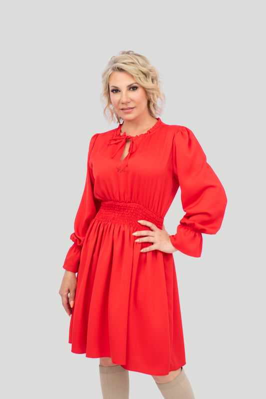Dress „Red Bird“ Freizeitkleid