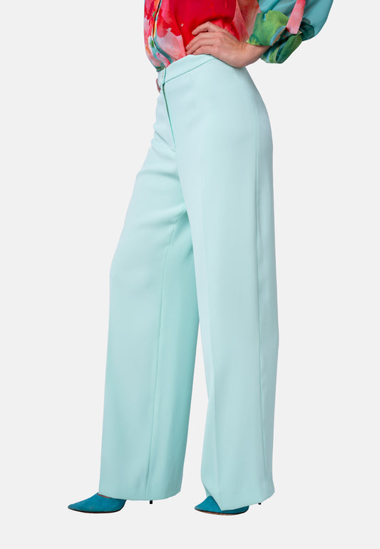 Weite Stoffhose in Mintgrün | Jardin by Birds of Love