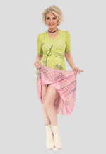 Design Edelweiss Doppelseitig bedrucktes kleid