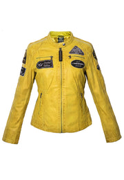 LEDERJACKE "FREAKY BIRDS NATION"