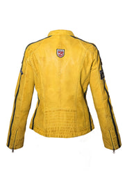 LEDERJACKE "FREAKY BIRDS NATION"
