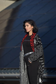CARDIGAN "MOON & SUN"