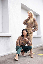 Damen Bluse "Wild Birds"